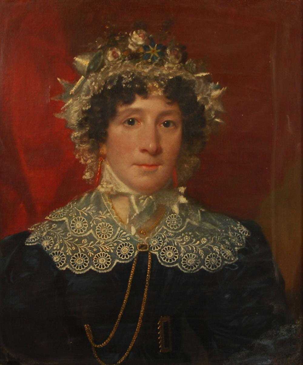 François Joseph Navez comparable auction result: fran ois joseph navez attribu toegeschreven aan femme au bonnet de dentelle
