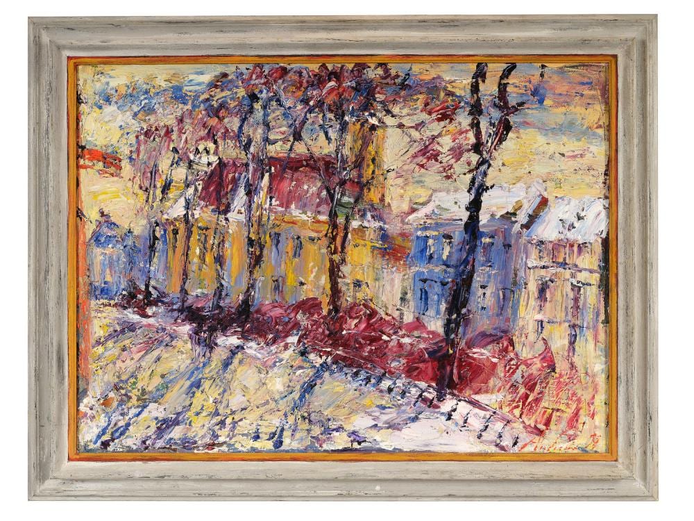 Hans Andreas comparable auction result: hans andreas born 1947 in vienna lainz square
