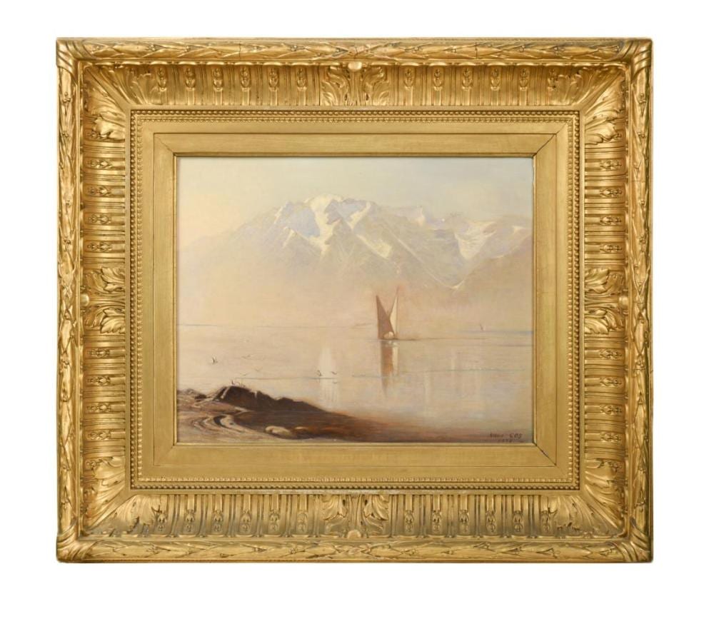 Albert Gos comparable auction result: albert gos swiss 1852 1942