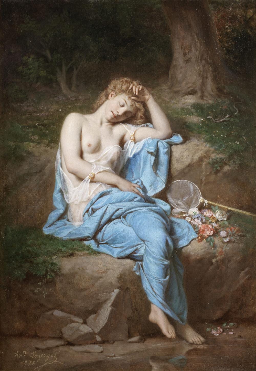 jean raymond hippolyte lazerges french 1817 1887 a sleeping beauty · Bonhams · 2022-03-30 Jean Raymond Hippolyte Lazerges comparable auction result: jean raymond hippolyte lazerges french 1817 1887 a sleeping beauty