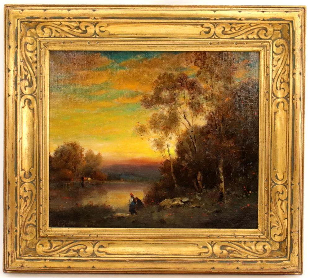 Russian/American Alexis Podchernikoff ( 1886-1933 ) Oil Painting sold by Sofe Design Auctions, lot 37 — auction record photograph