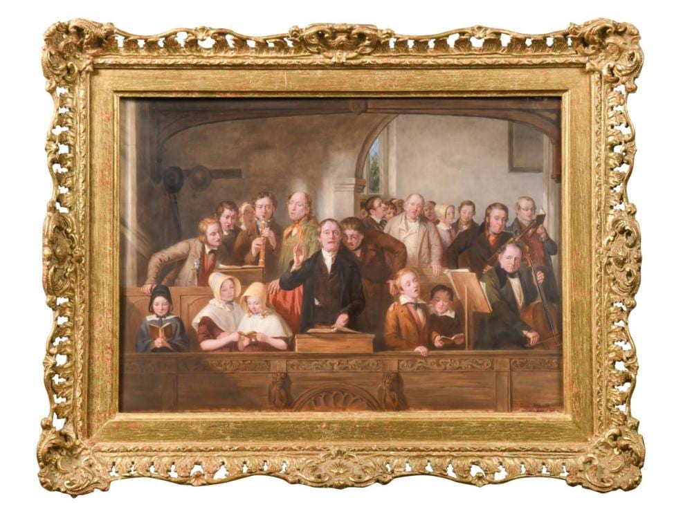 george gray english fl 1854 1873 after thomas webster ra · Cheffins · 2022-03-24 George (1880) Gray comparable auction result: george gray english fl 1854 1873 after thomas webster ra