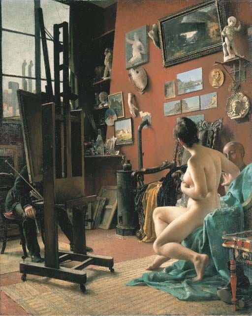 Henri-Camille Danger comparable auction result: henri camille danger paris 1857 1937
