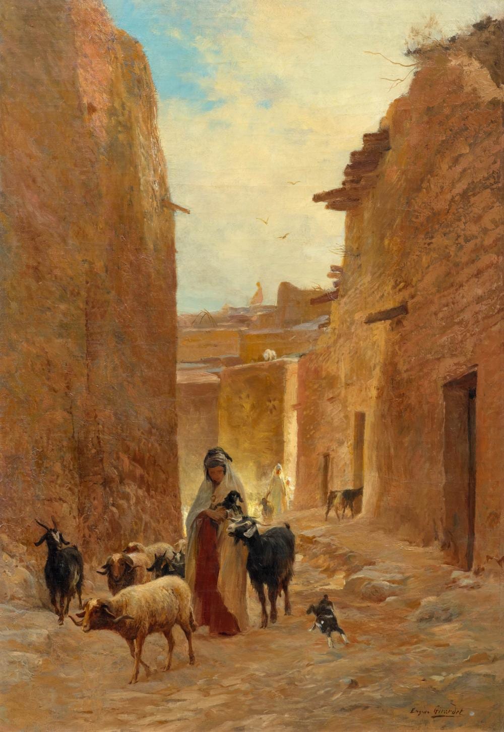 Eugène Girardet comparable auction result: eug ne girardet