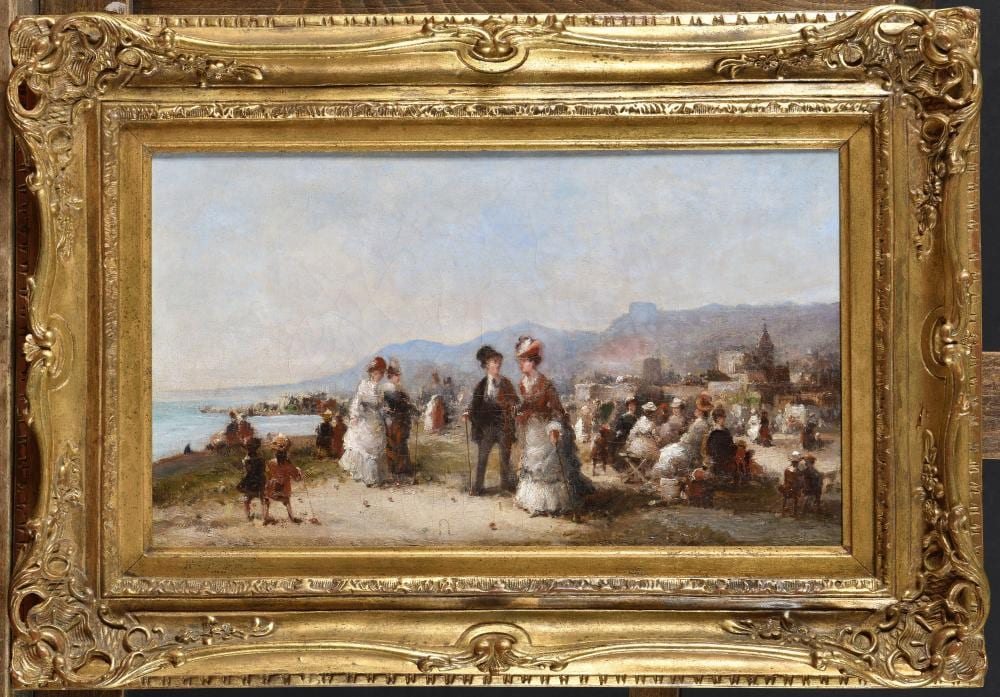 Alfred Godchaux comparable auction result: alfred godchaux 1835 1895 la promenade des l ga