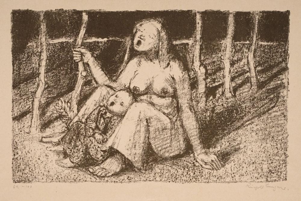 reinhold langner mutter und kind wohl 1946 · Schmidt Kunstauktionen Dresden OHG · 2022-03-26 Reinhold Langner comparable auction result: reinhold langner mutter und kind wohl 1946