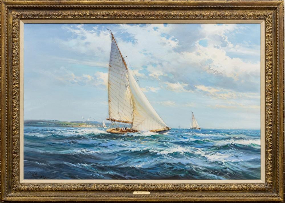 Wilfred Knox comparable auction result: wilfred knox british 1884 66 oil on canvas h 28 w 42 the sovereign