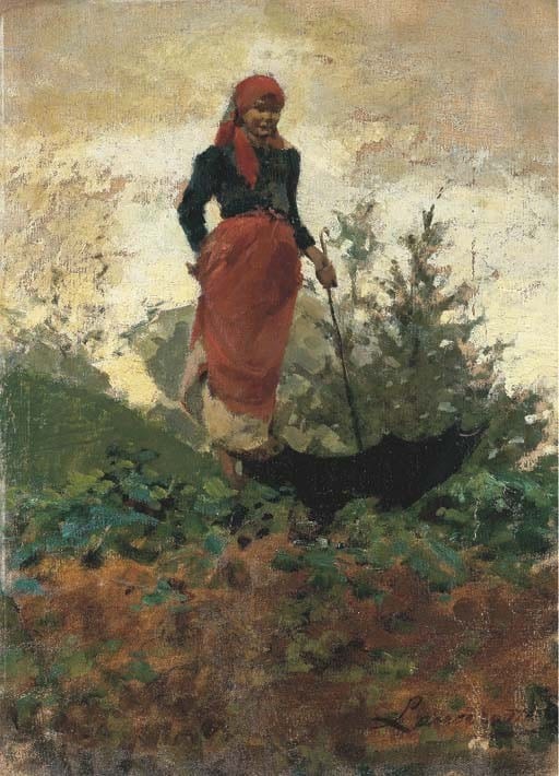 Egisto Lancerotto comparable auction result: egisto lancerotto italia 1874 1916