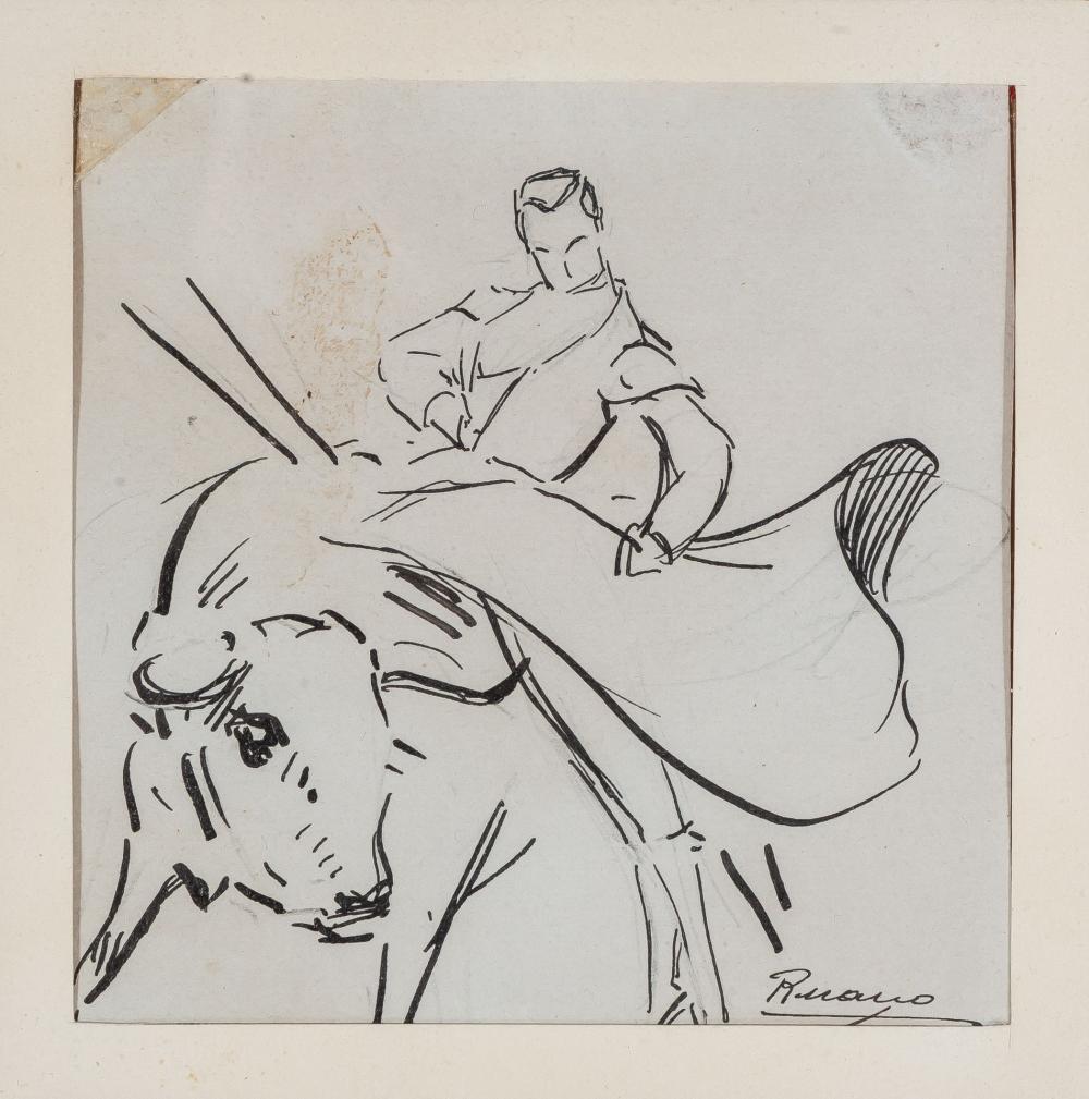 Carlos Ruano Llopis comparable auction result: carlos ruano llopis orba 1878 mexico 1950 bullfighting