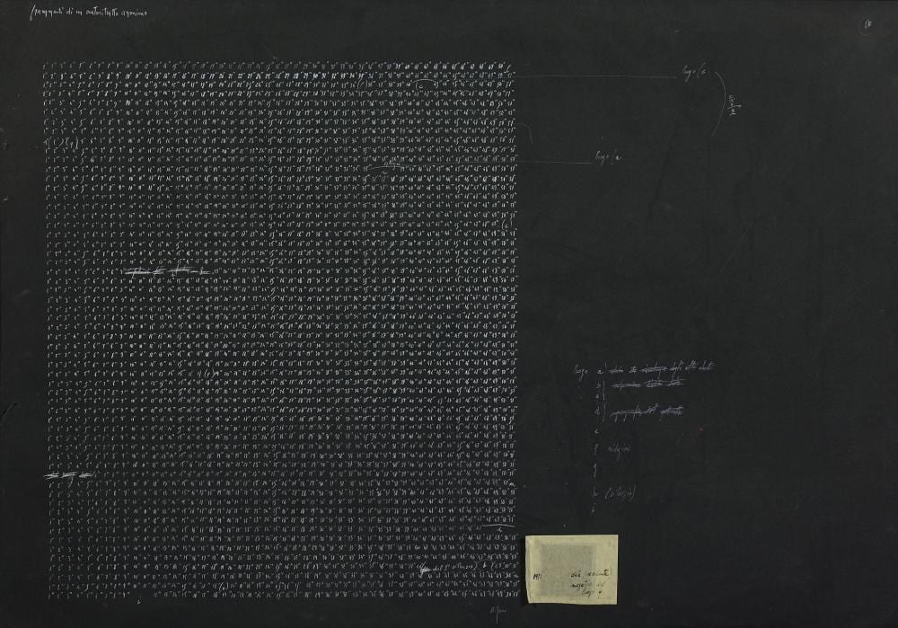 Carlo Alfano comparable auction result: carlo alfano n en 1932 frammenti di un autoritratto anonimo crayon gras encre et collage sur papier