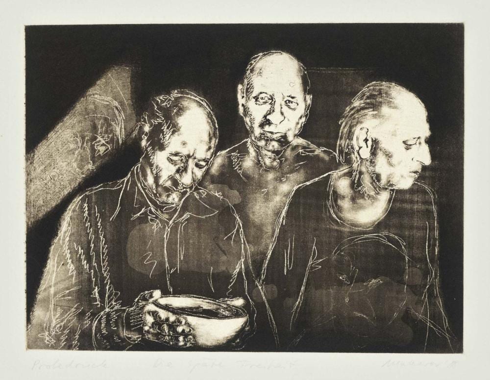 Nikolai Makarov comparable auction result: set of four etchings 2nd half