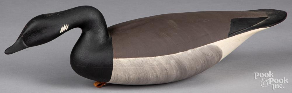 Hurley Conklin comparable auction result: hurley conklin swimming brant duck decoy