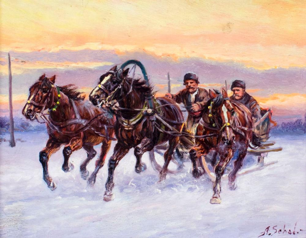 afanasij scheloumoff russia germany 1892 1983 oil painting · Broward Auction Gallery LLC · 2022-05-08 Afanasij Scheloumoff comparable auction result: afanasij scheloumoff russia germany 1892 1983 oil painting