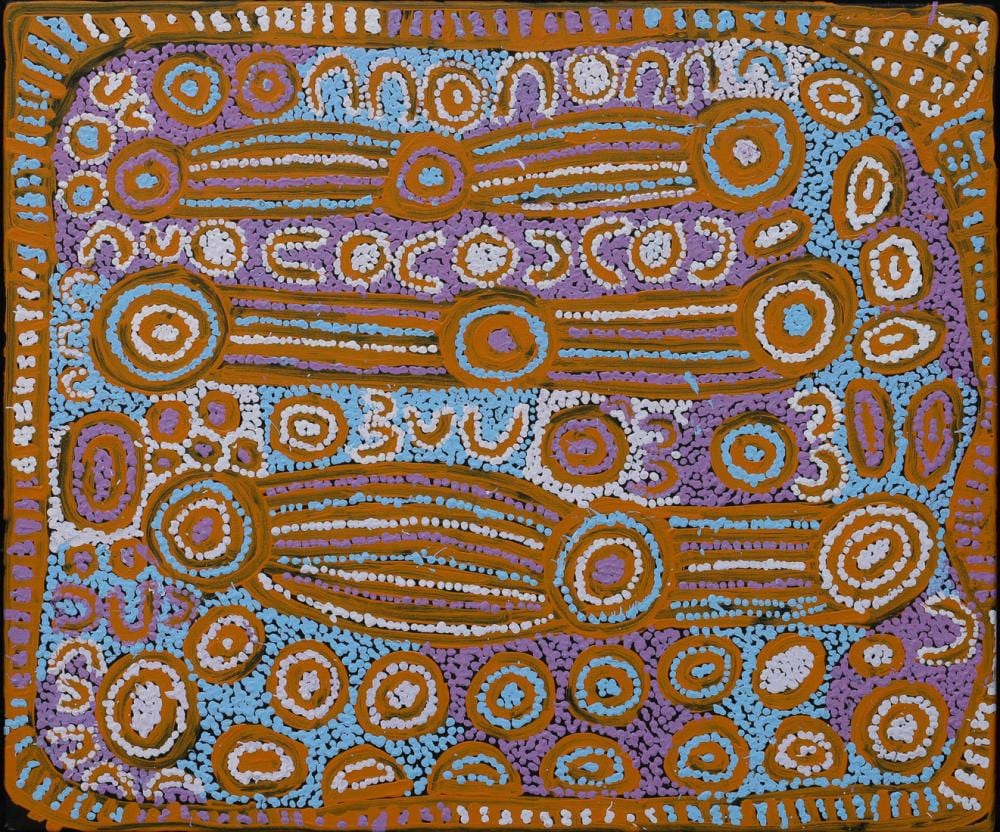 Maisie Campbell Napaltjarri comparable auction result: maisie campbell napaltjarri womens business