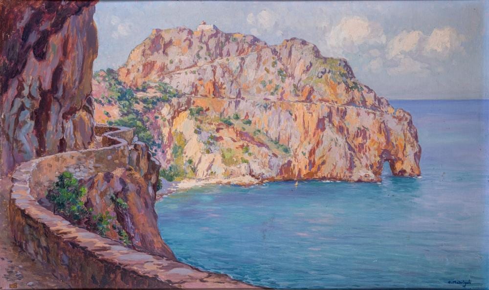 olynthe madrigali 1887 1950 calanque de piana corse · MaisonRC · 2022-04-08 Olynthe Madrigali comparable auction result: olynthe madrigali 1887 1950 calanque de piana corse