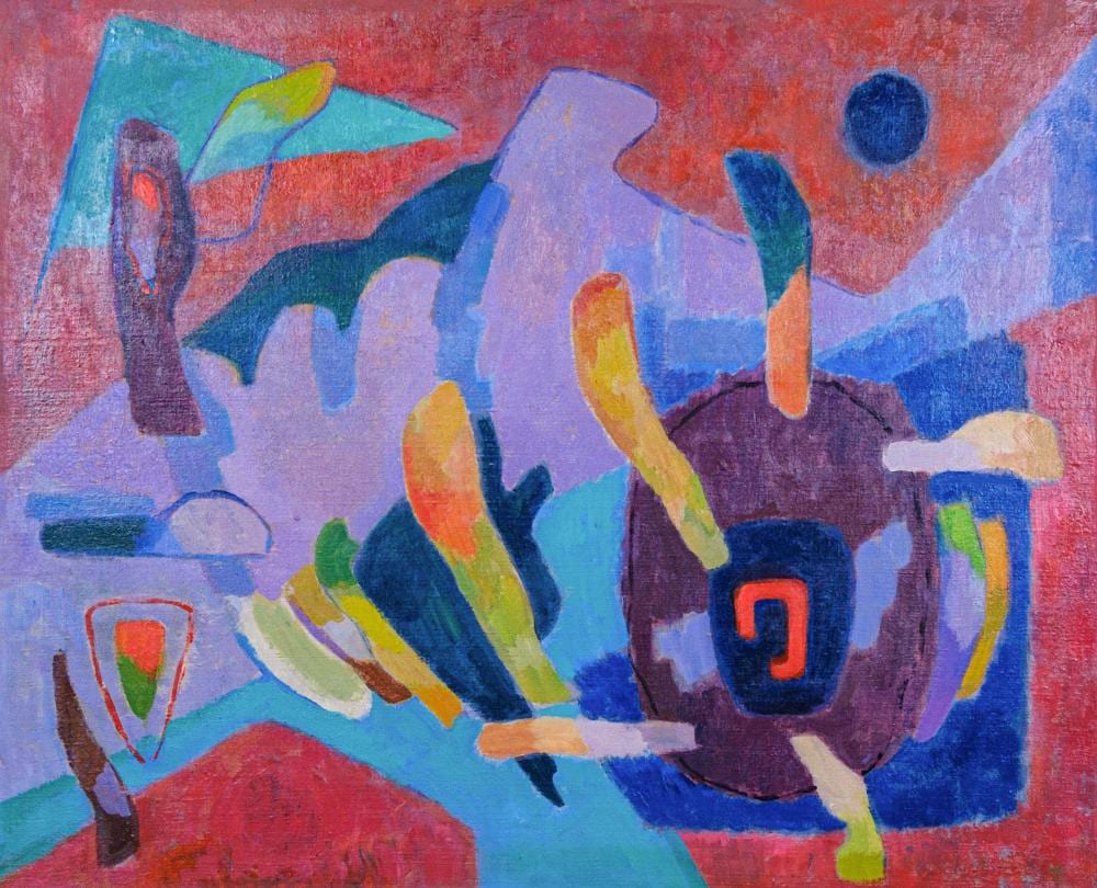 Albert Coste comparable auction result: albert coste 1896 1985 formes et mouvements 1963