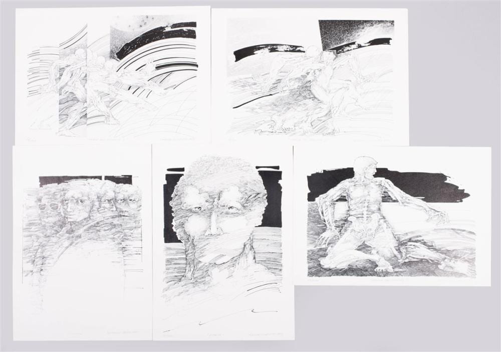fernando castro mexican 1918 2013 five works from portofolio etching 12 1 2 x 17 1 4 in · Potomack Company · 2022-03-23 Fernando Castro comparable auction result: fernando castro mexican 1918 2013 five works from portofolio etching 12 1 2 x 17 1 4 in