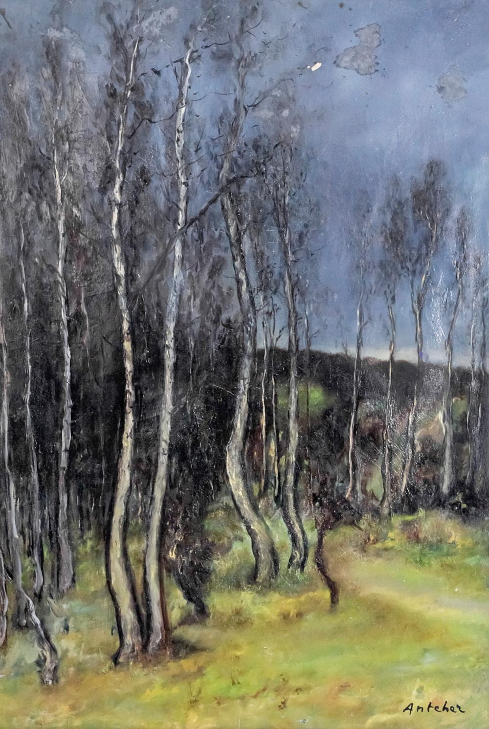 isaac antcher 1899 1992 trees oil on canvas · Pasarel · 2022-03-28 Isaac Antcher comparable auction result: isaac antcher 1899 1992 trees oil on canvas