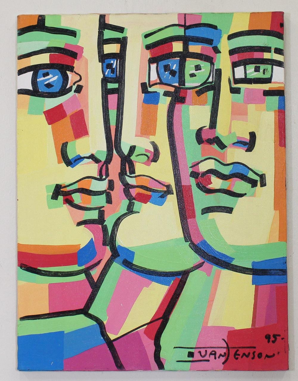Ivan Jenson comparable auction result: ivan jenson oil on canvas