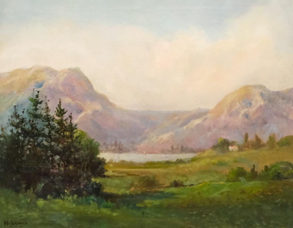 henry lewis alpine landscape · Old Kinderhook Auction Company · 2022-03-29 Henry Lewis comparable auction result: henry lewis alpine landscape