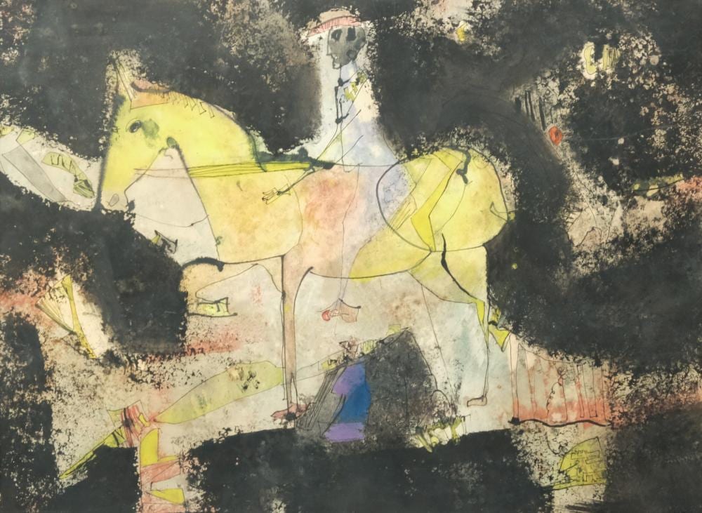 Charles Keeling Lassiter comparable auction result: charles keeling lassiter man on horseback