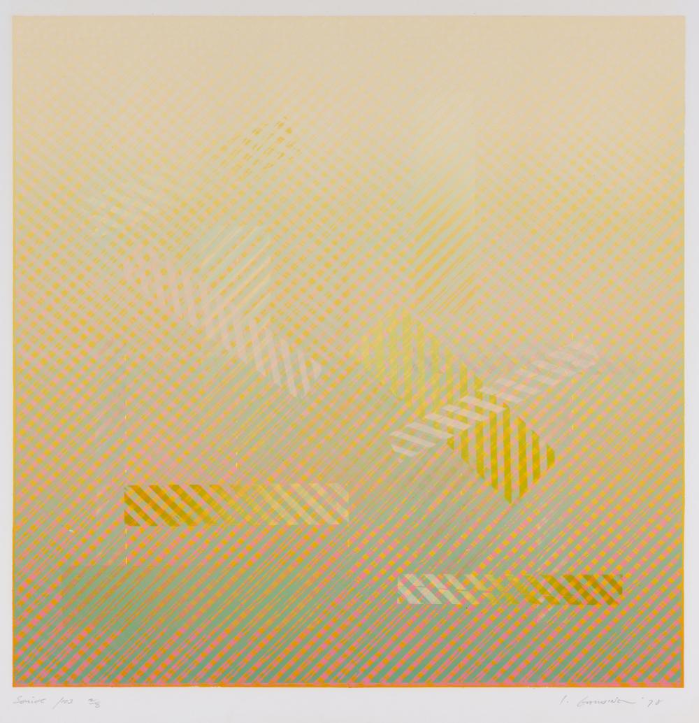 Ian Gardiner comparable auction result: ian gardiner 1945 2008 series 103 1978 screenprint ed 2 3