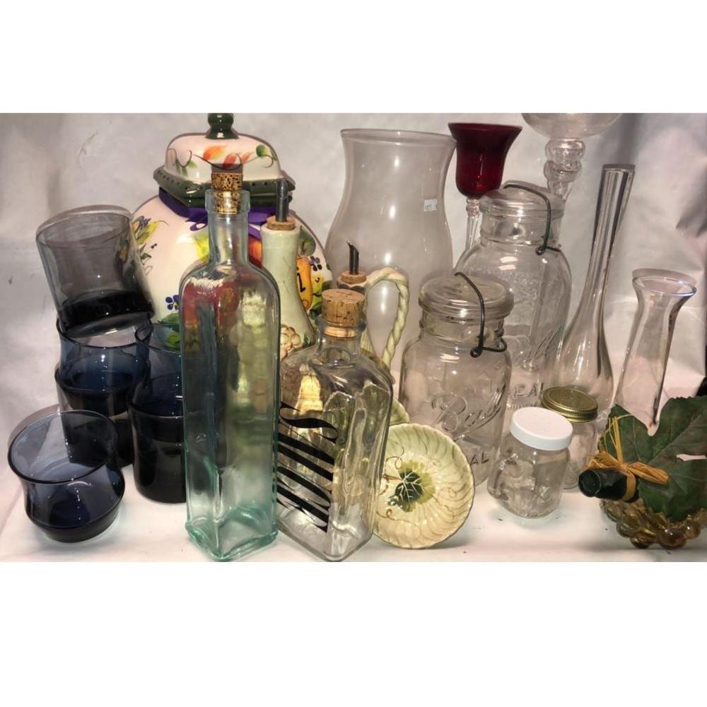 Biscotti Jar, Ball Mason Jars w Wire Bales, sold by R & R Auction INC, lot 1028 — auction record photograph