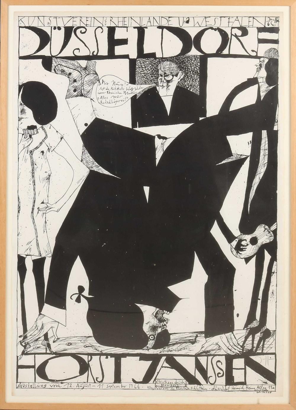 horst jansen poster · Twents Veilinghuis · 2022-04-07 Horst Jansen comparable auction result: horst jansen poster