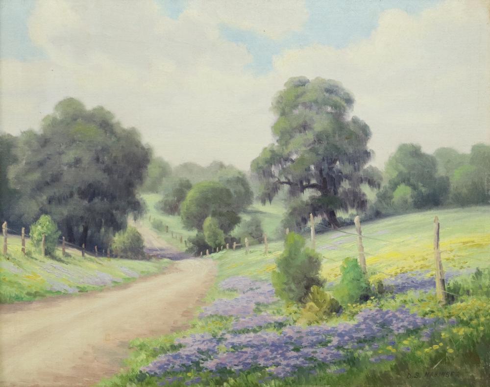 Dollie Nabinger comparable auction result: dollie nabinger 1905 1988 hill country landscape