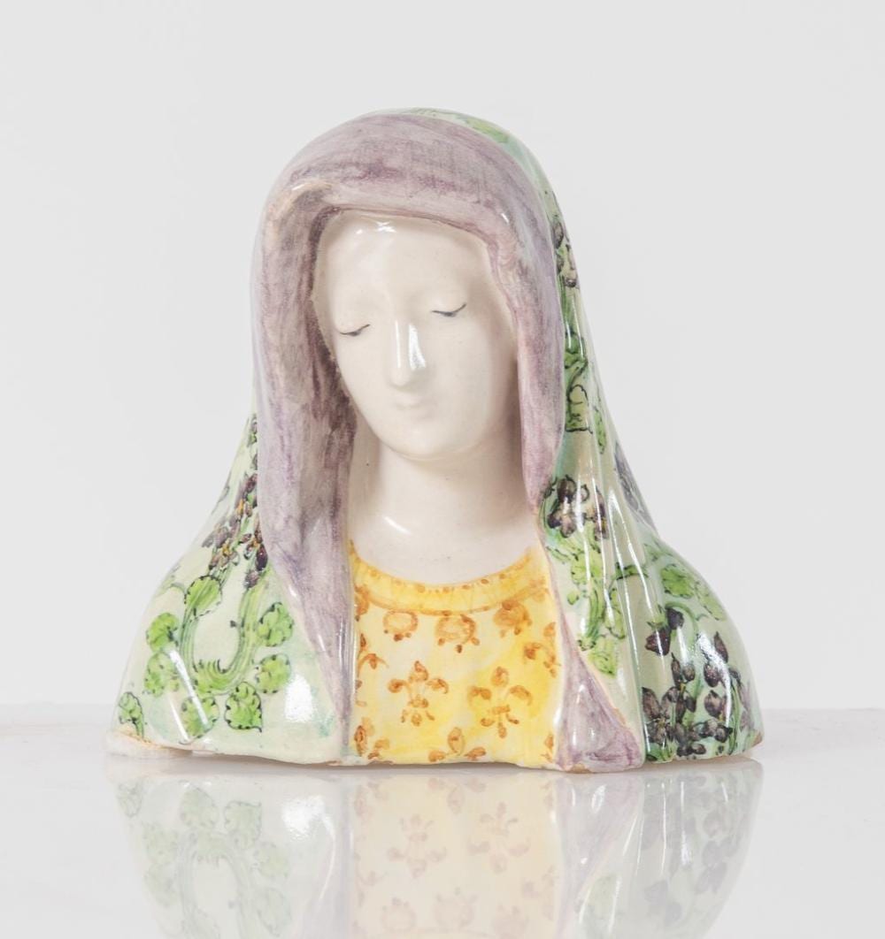 Angelo Minghetti comparable auction result: angelo minghetti bologna 1822 1885 volto di maria in preghiera bologna xix secolo xx