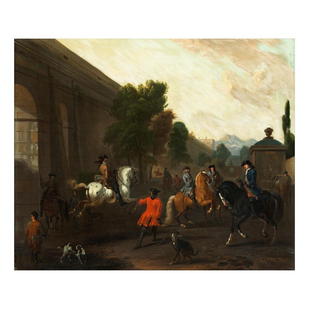 Dirk Maes comparable auction result: dirk maes 1659 haarlem 1717 zugeschrieben
