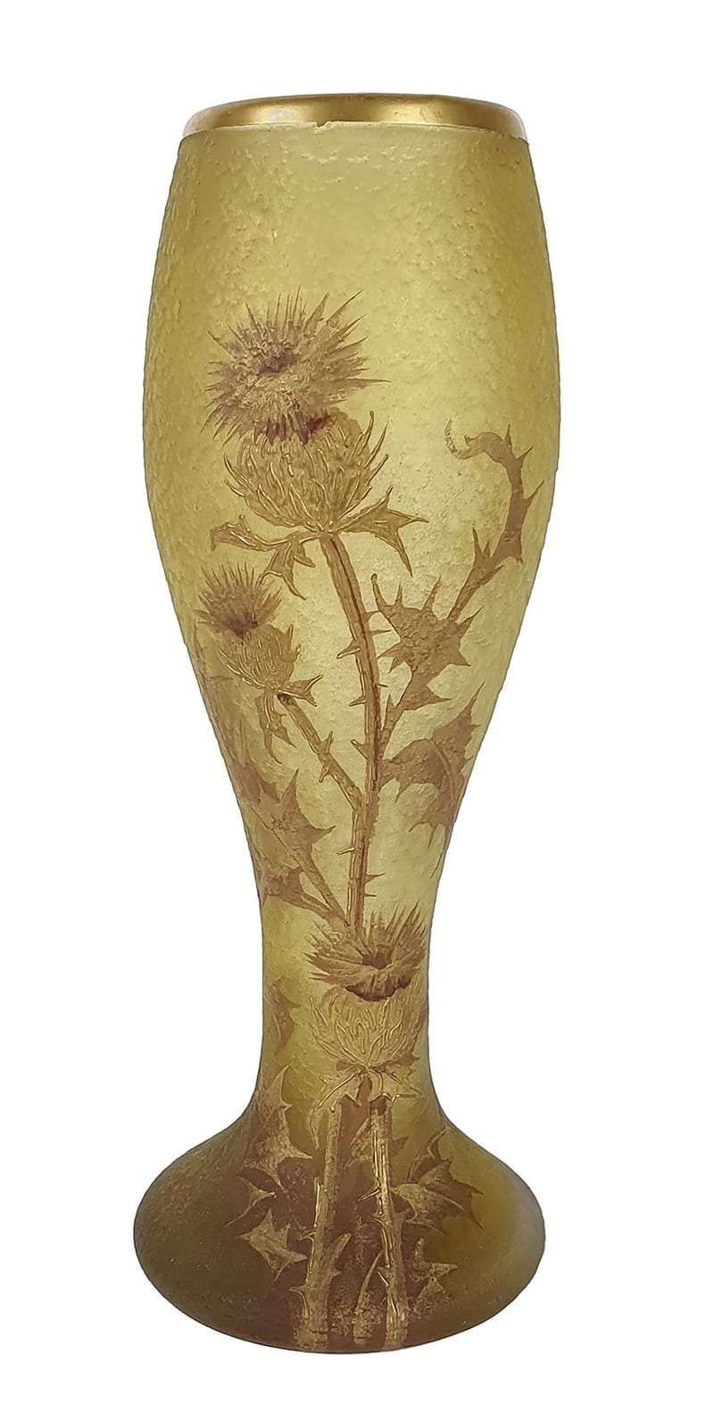 Francois Theodore Legras comparable auction result: francois theodore legras 1839 1916 vase art nouveau vers 1880