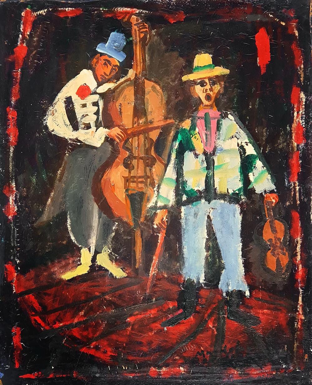 Magdalena Radulescu comparable auction result: magdalena radulescu 1902 1982 les musiciens