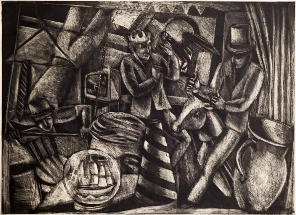 andrew antoniou etching twilight · Grant Zahajko Auctions, LLC · 2022-04-07 Andrew Antoniou comparable auction result: andrew antoniou etching twilight