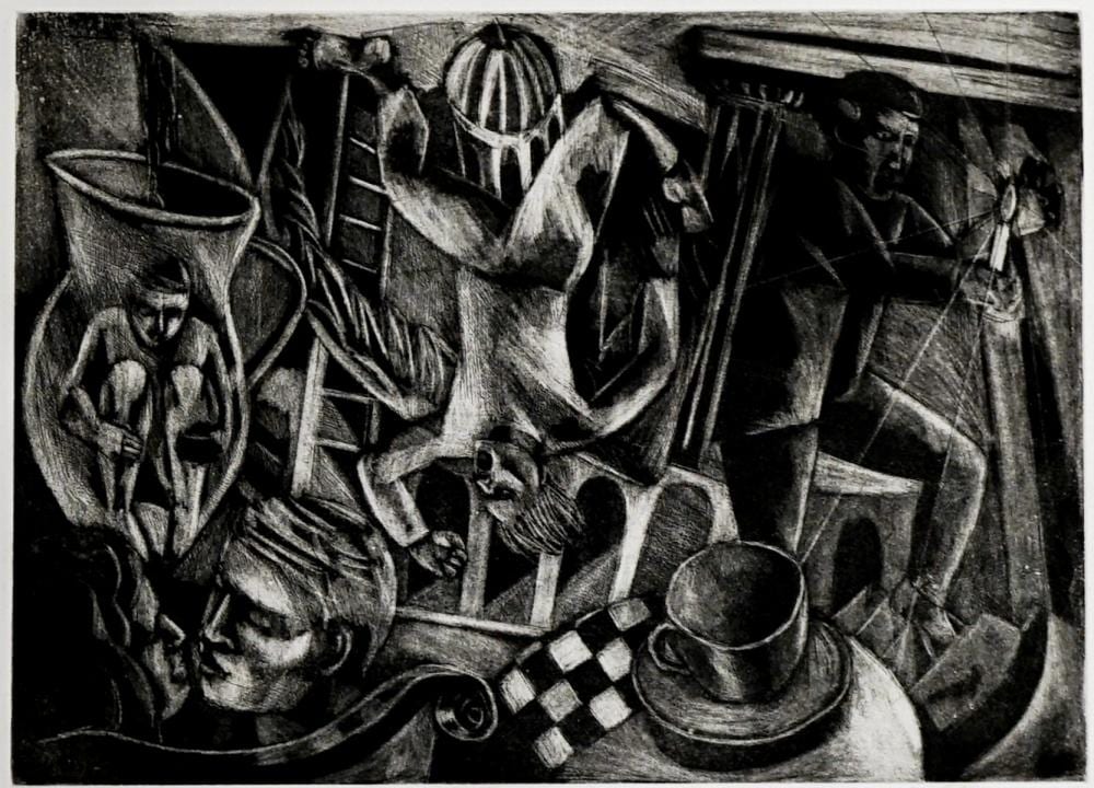 andrew antoniou etching fallen angel · Grant Zahajko Auctions, LLC · 2022-04-07 Andrew Antoniou comparable auction result: andrew antoniou etching fallen angel