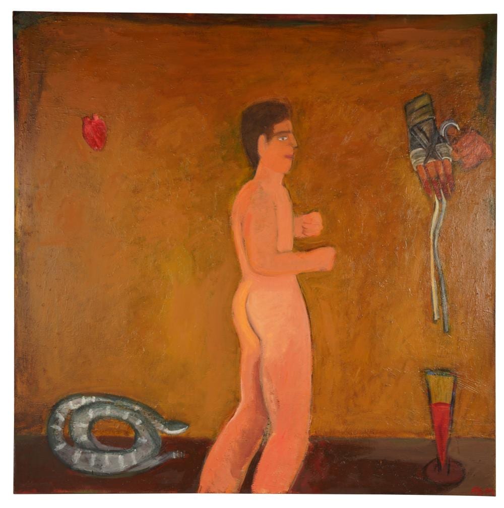 Roberto Gil de Montes comparable auction result: roberto gil de montes b 1950 struggle