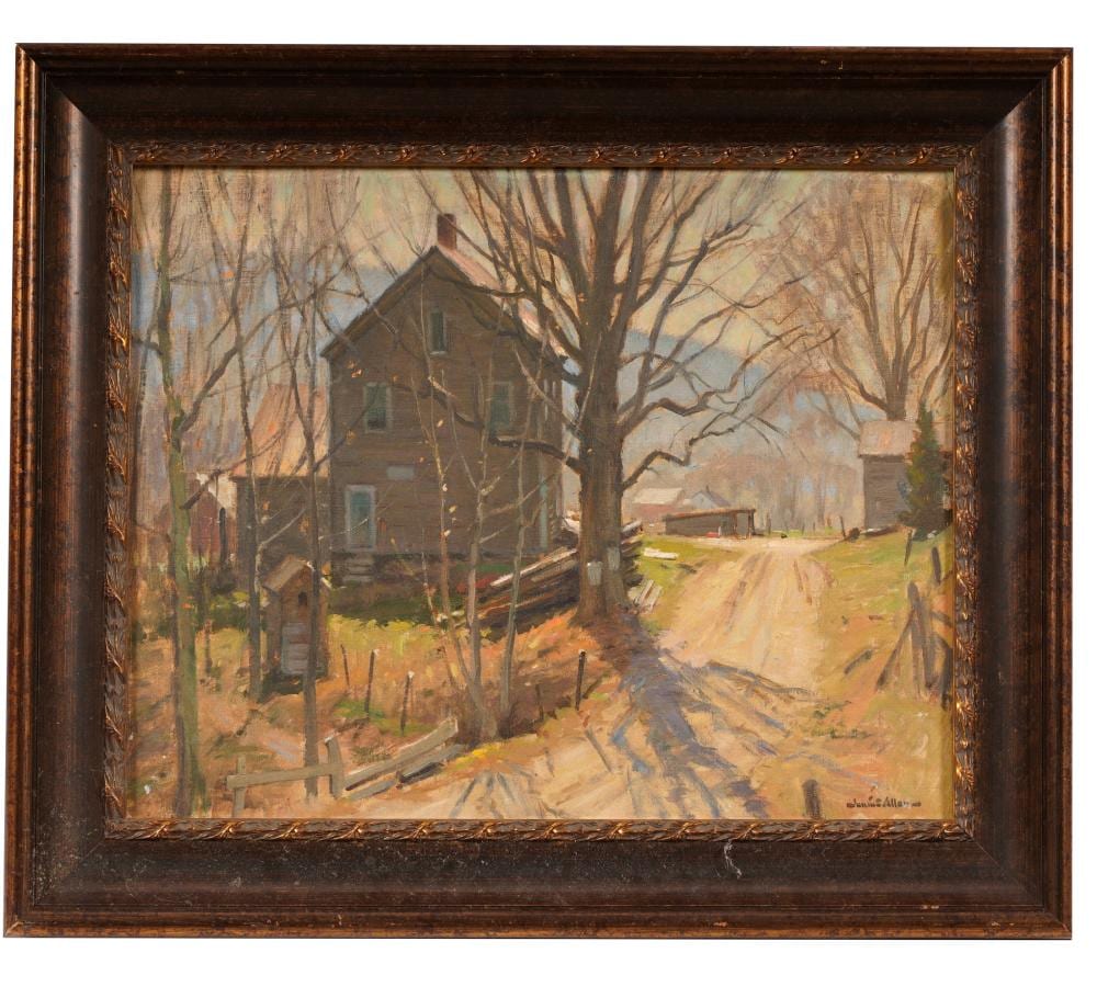 Junius Allen comparable auction result: junius allen 1898 1962