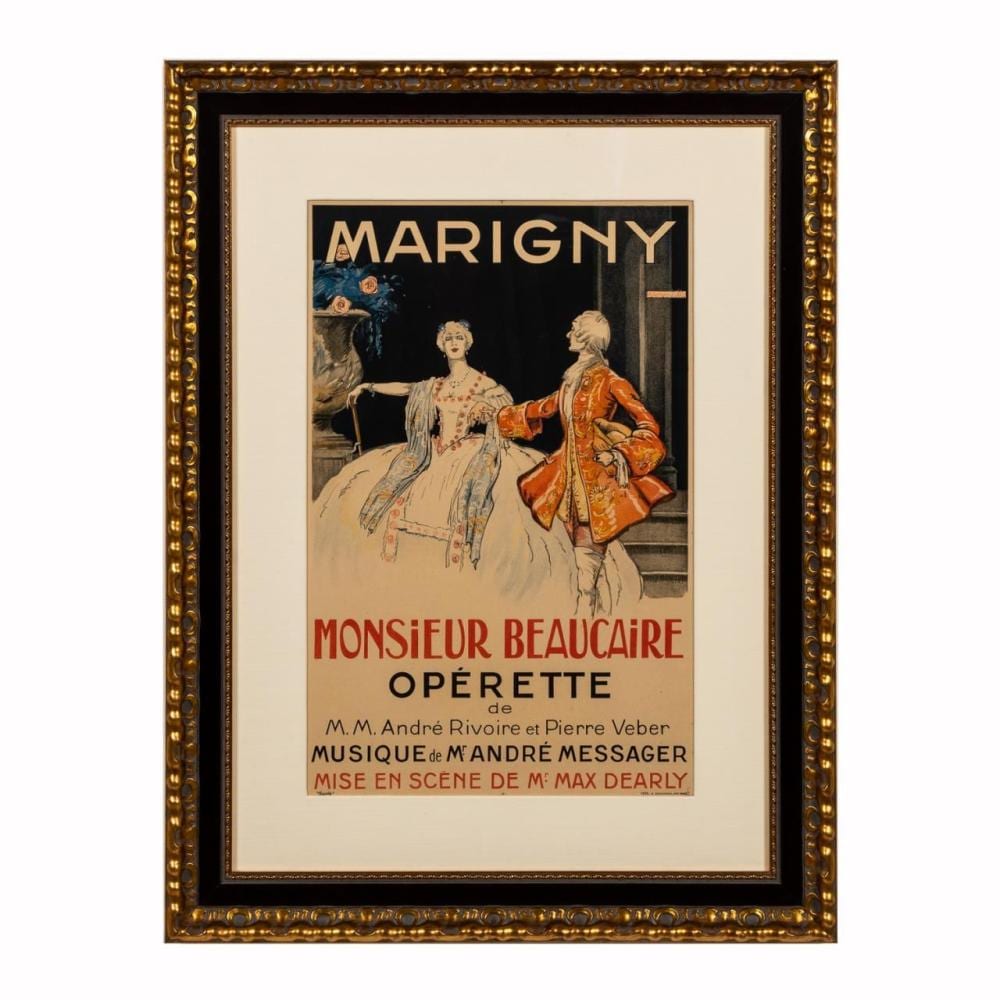 georges villa monsieur beaucaire lithograph · Ahlers & Ogletree Inc. · 2022-04-10 Georges Villa comparable auction result: georges villa monsieur beaucaire lithograph