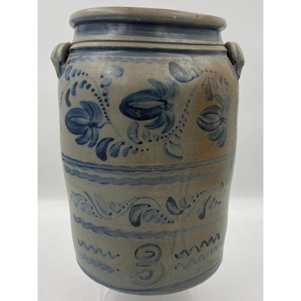 ANTIQUE STONEWARE CROCK/JUG 3 GALLON sold by RB Fine Arts, lot 433 — auction record photograph
