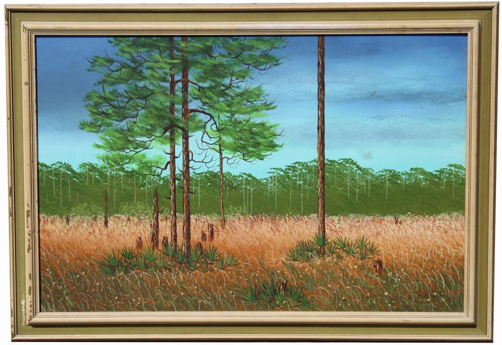 Curtis Arnett comparable auction result: curtis arnett b 1950 florida landscape painting