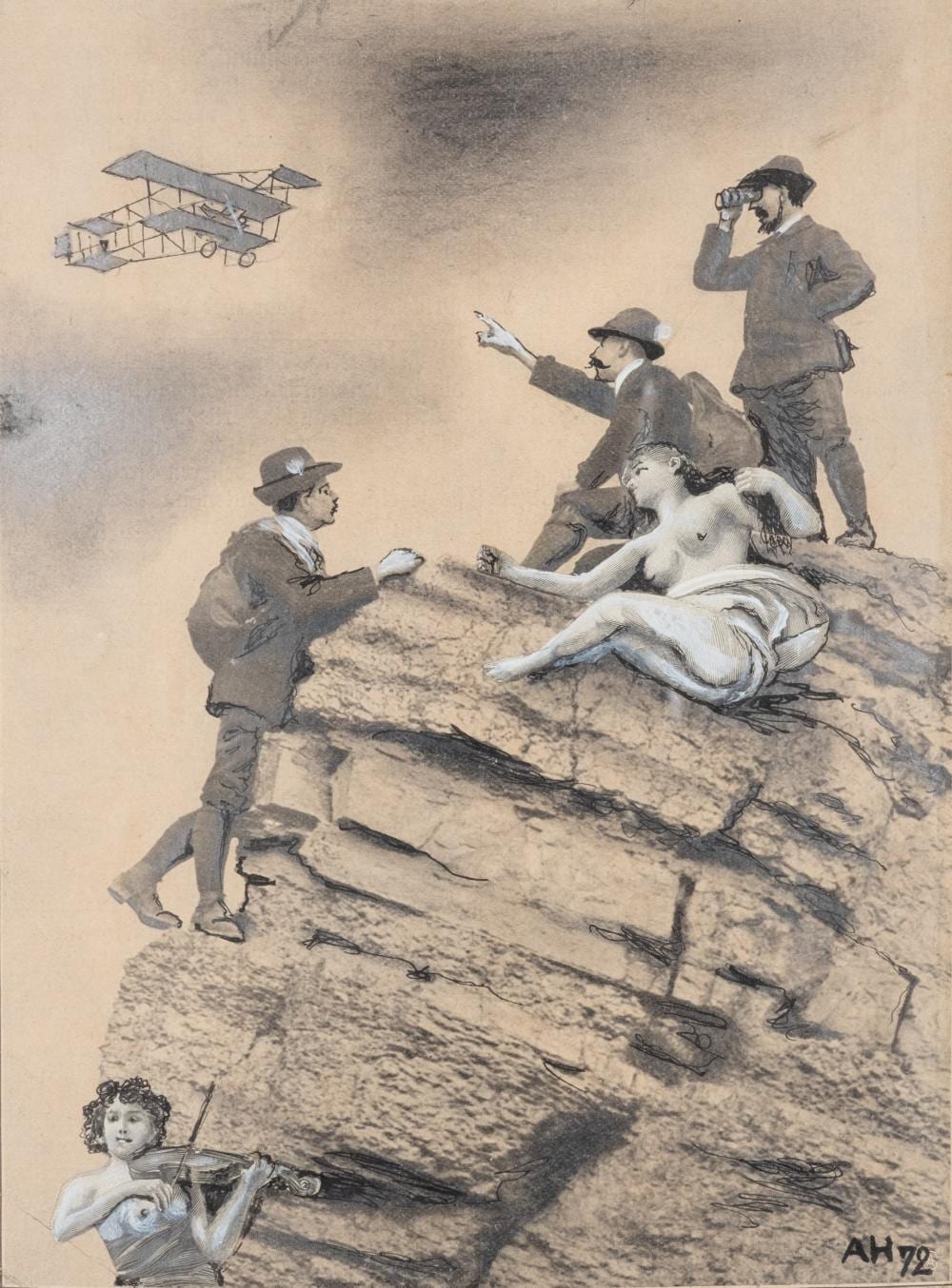 Adolf Hoffmeister comparable auction result: adolf hoffmeister 1902 1973 odhalen dostaven ko the revealed stag party