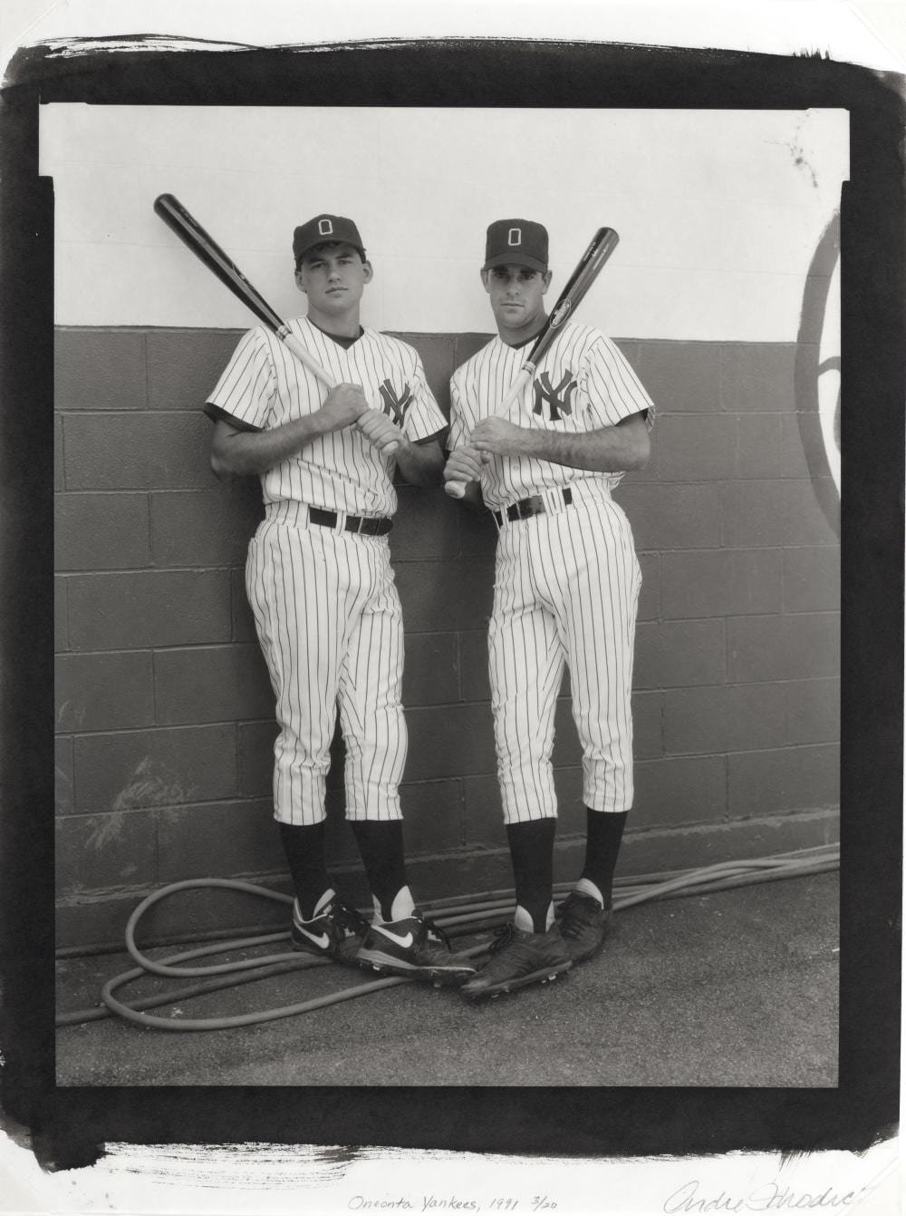 Andrea Modica comparable auction result: andrea modica born 1960 oneonta yankees and mack hubbard greensboro hornets 2
