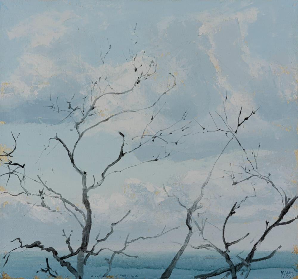 Philip Wolfhagen comparable auction result: philip wolfhagen born 1963 a calligraphy of limbs no 4 2012