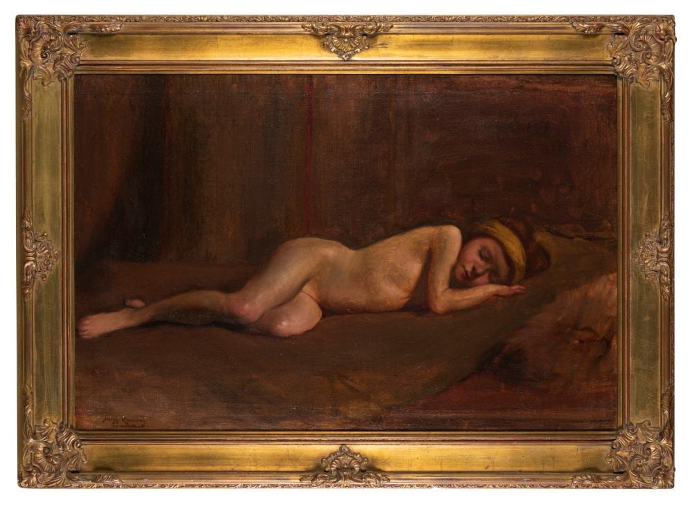 Hugh Ramsay comparable auction result: hugh ramsay 1877 1906 the artist s model