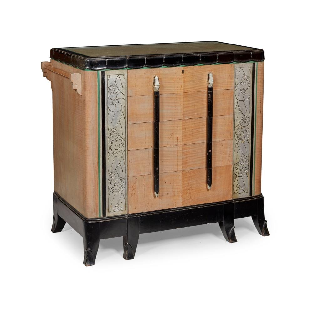 Serge Chermayeff comparable auction result: serge chermayeff 1900 1996 attributed designer for waring gillows attributed maker art deco chest circa 1928