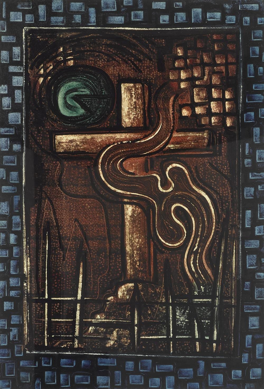 Cady Wells comparable auction result: cady wells 1904 1954 abstract composition sight 22 x 15 in framed 33 1 2 x 26 in painted circa 1950