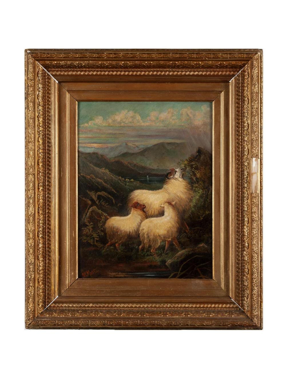 John W. Morris comparable auction result: john w morris british 1865 1924