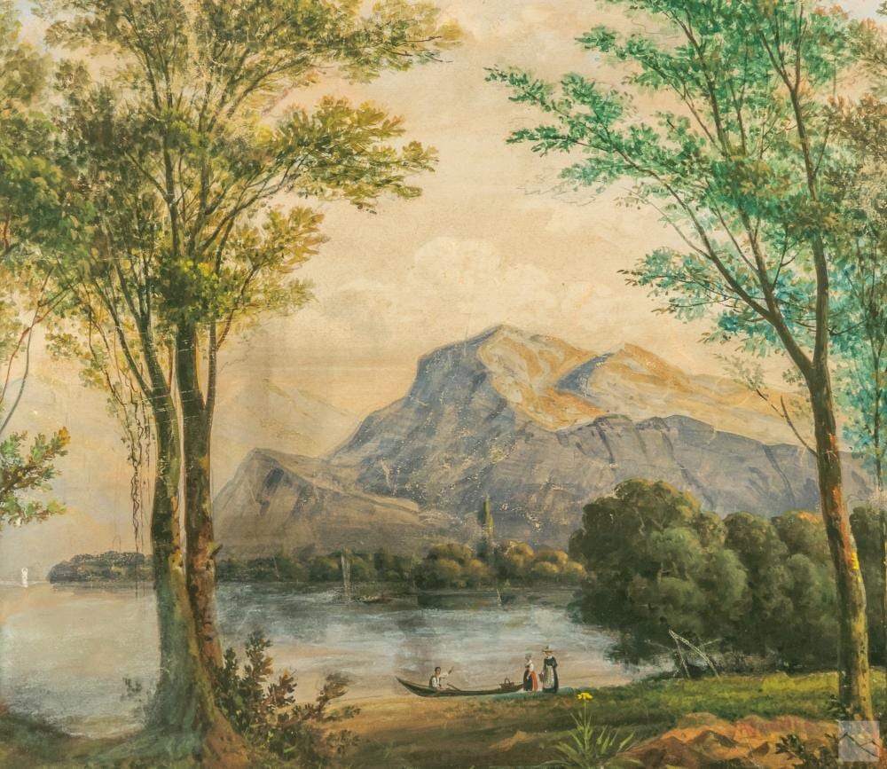 Anna Gardell-Ericson comparable auction result: anna gardell ericson 1853 1939 watercolor painting