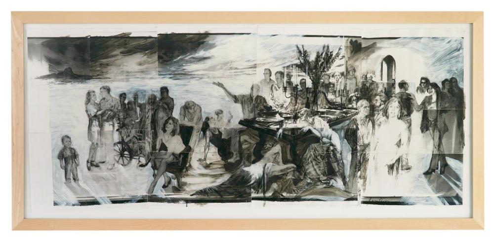 James Drake comparable auction result: james drake american texas b 1946 city of tells study no 1