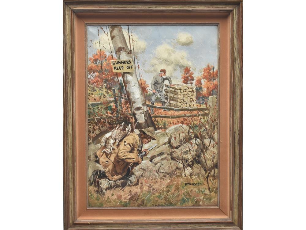 Henry Sumner Watson comparable auction result: henry sumner watson 1868 1933 oil on canvas